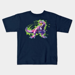 Radioactive Carnotaurus Kids T-Shirt